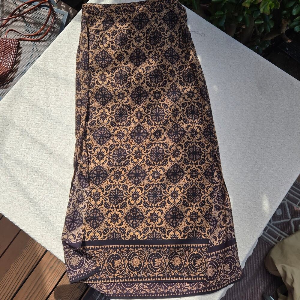 dark academia baroque maxi skirt romantic academia boho ♡
